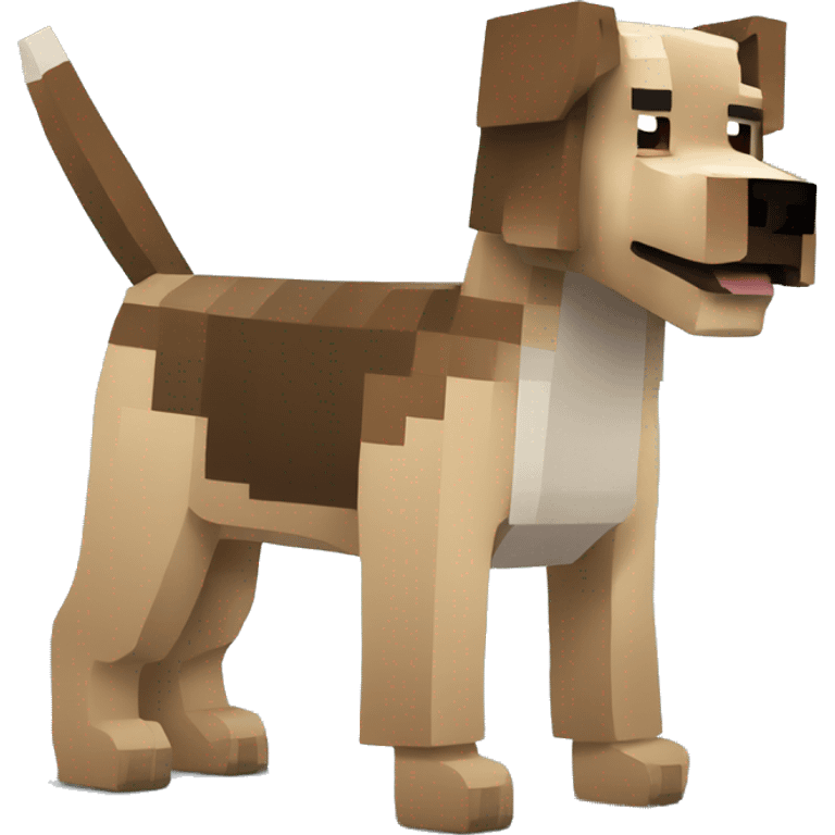 Minecraft Dog emoji