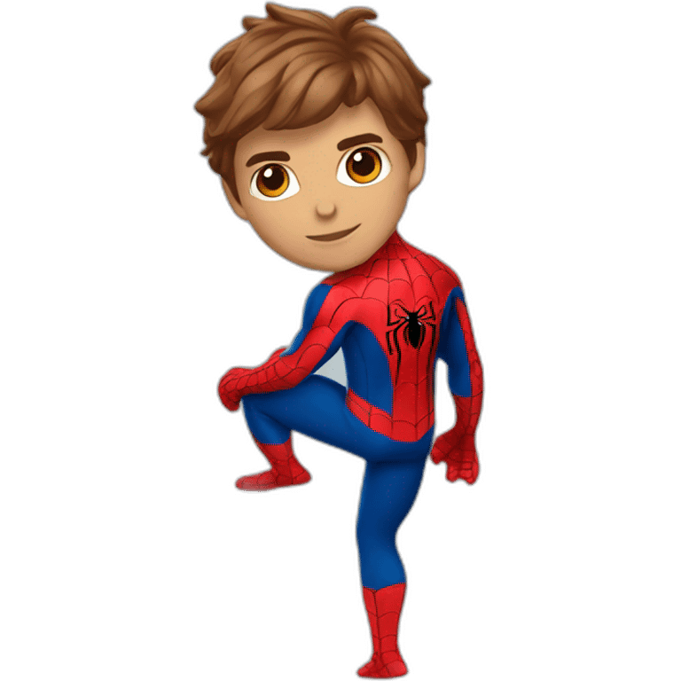 Spiderman con camiseta argentina emoji