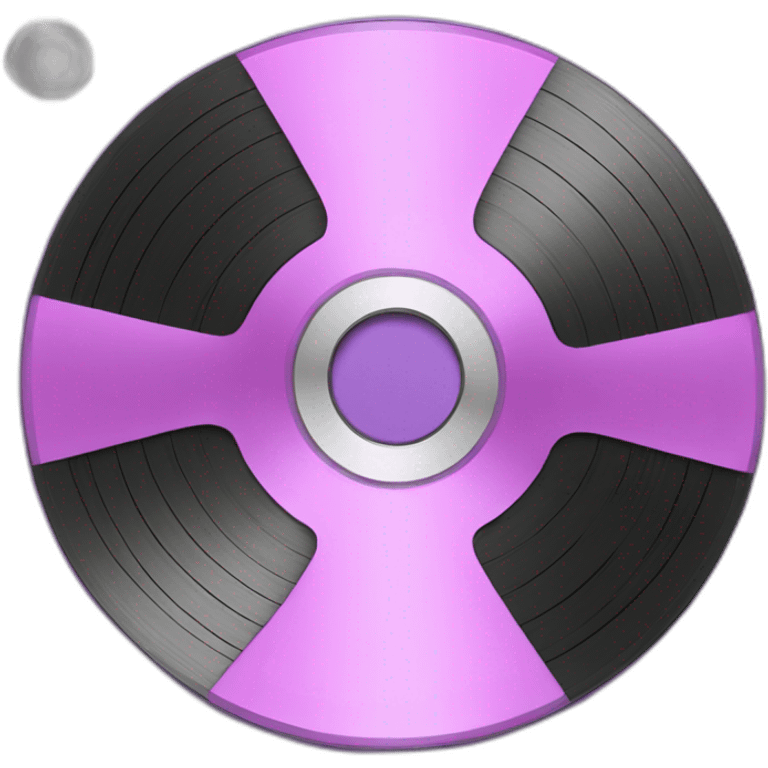 pink-violet cd disk emoji