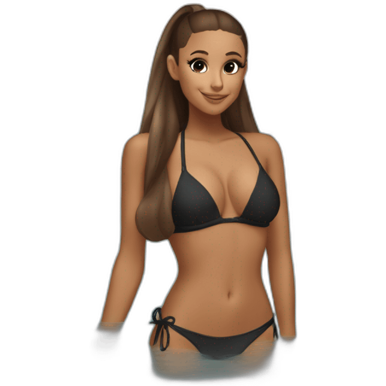 Ariana-grande-bikini emoji