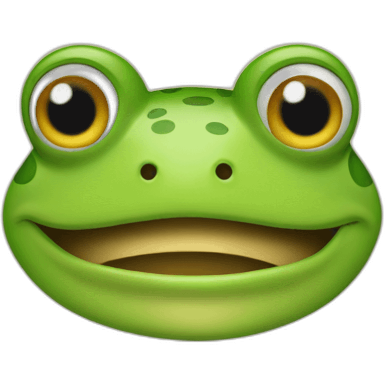 mr frog is blonde emoji