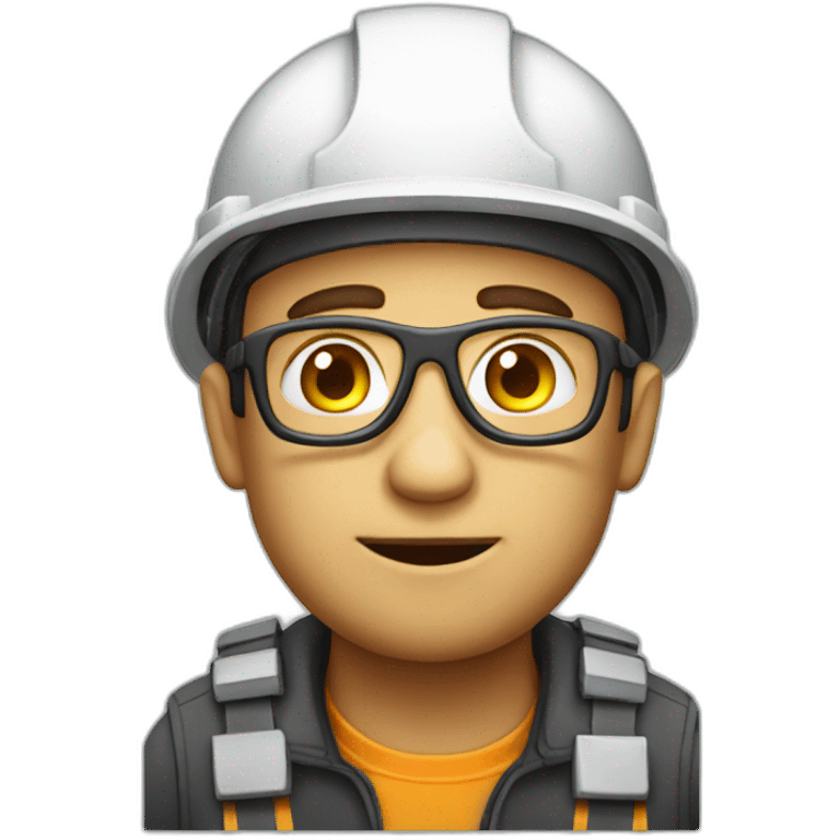 Funny engineer emoji