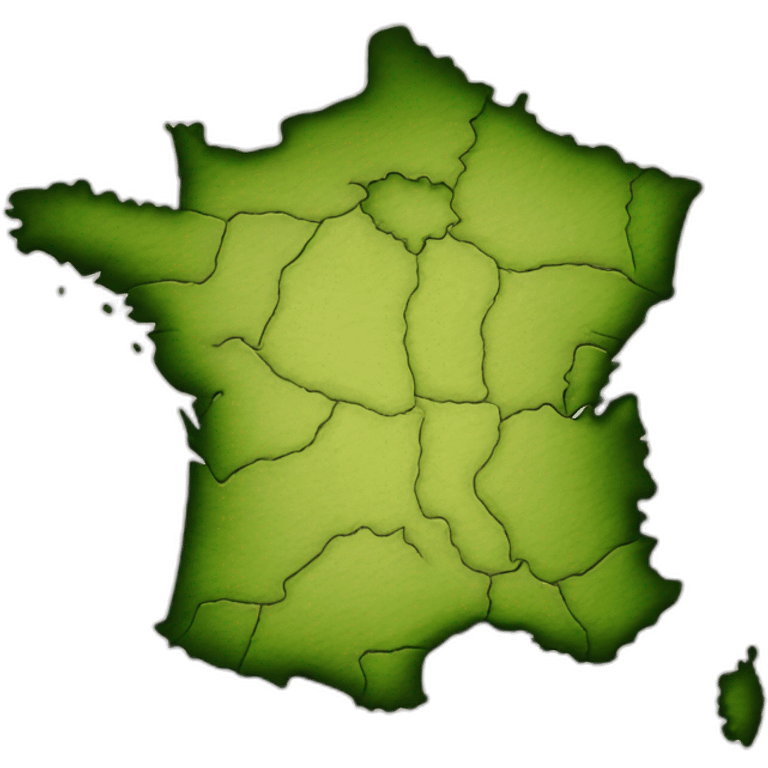 Map of France emoji