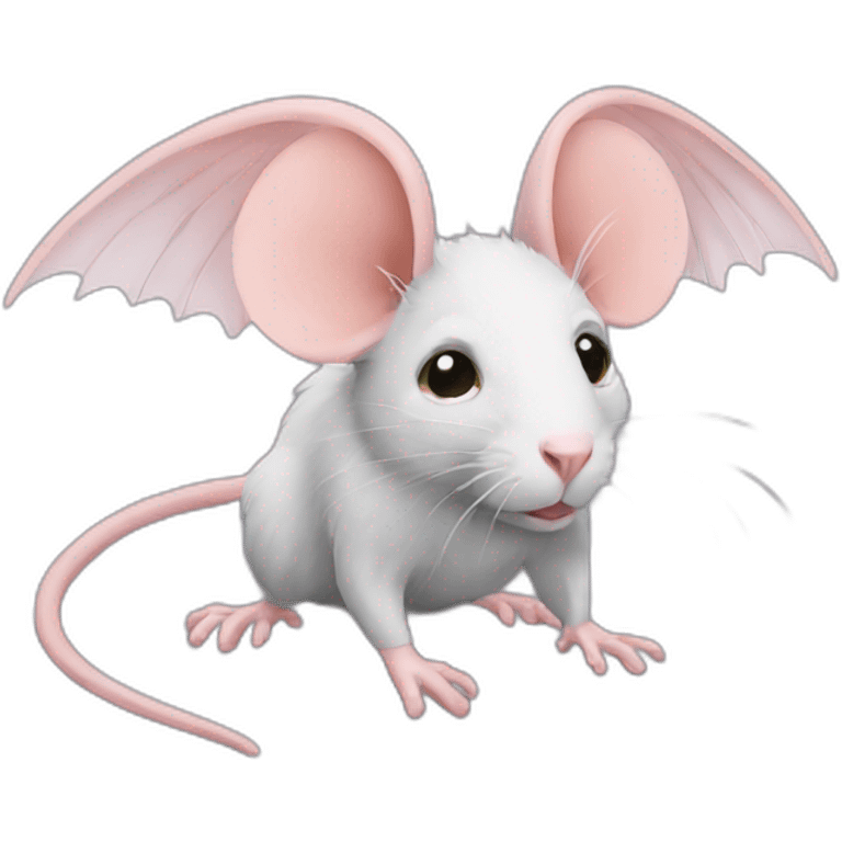 rat with wings emoji