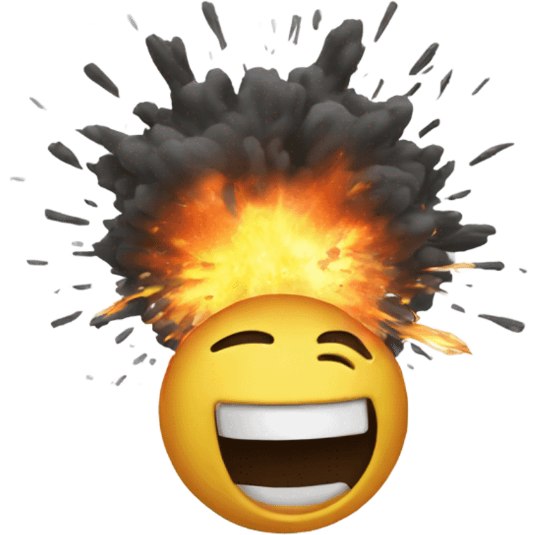 something exploding emoji