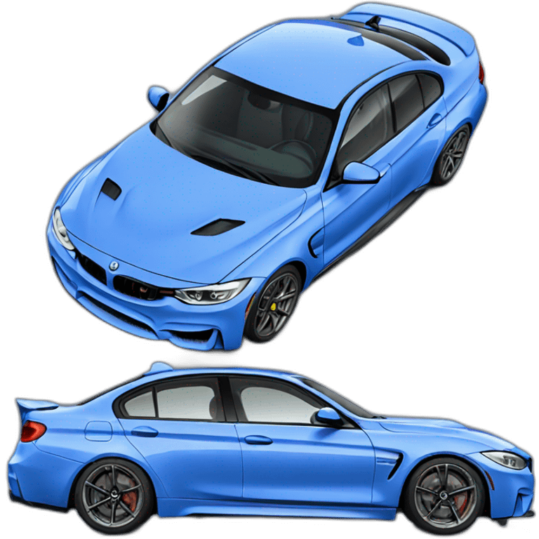 blue f80 m3 emoji