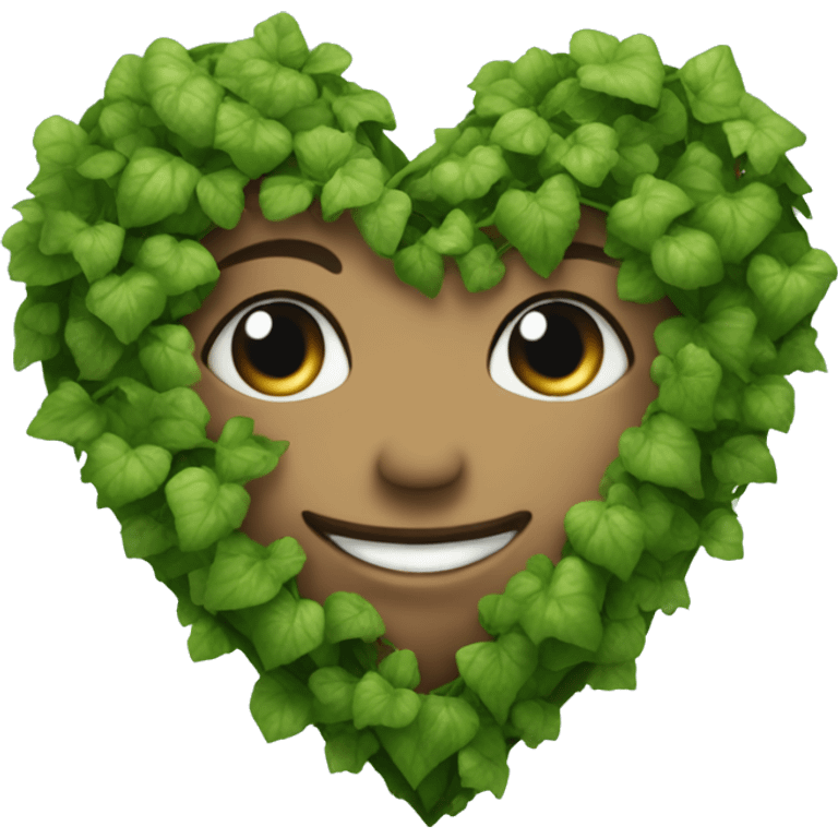 Heart binded by ivy emoji