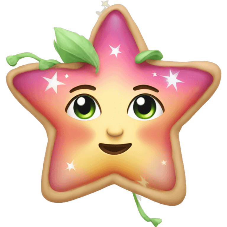 Star shape fairy emoji