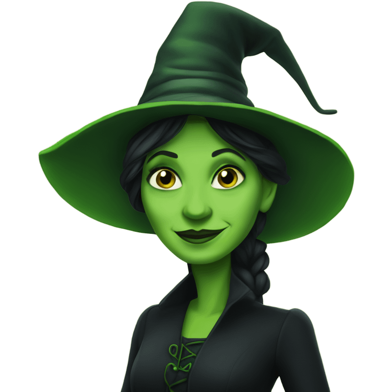 Elphaba from wicked emoji