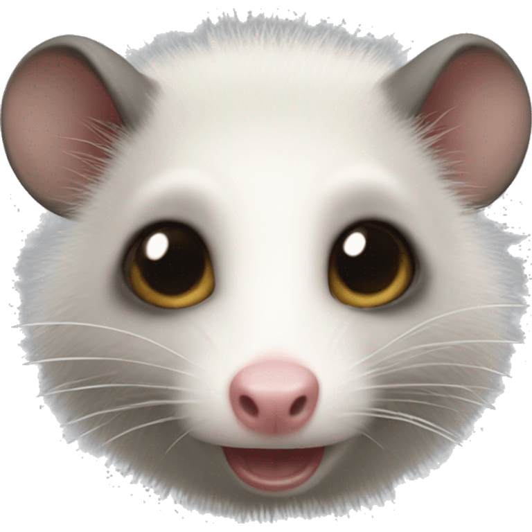 opossum with freckles emoji