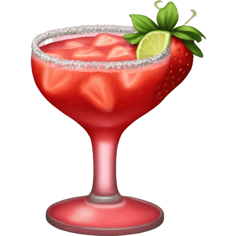 Strawberry Margarita emoji