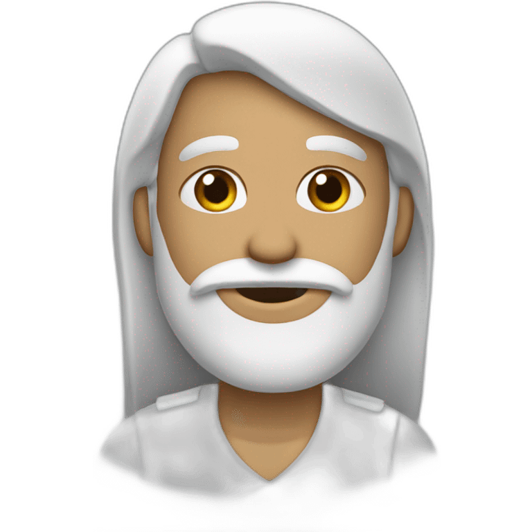 israelita pelon y con barba emoji