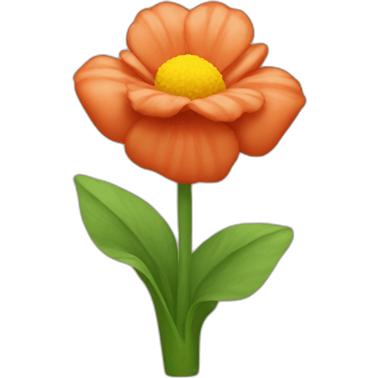 donald trump flower emoji