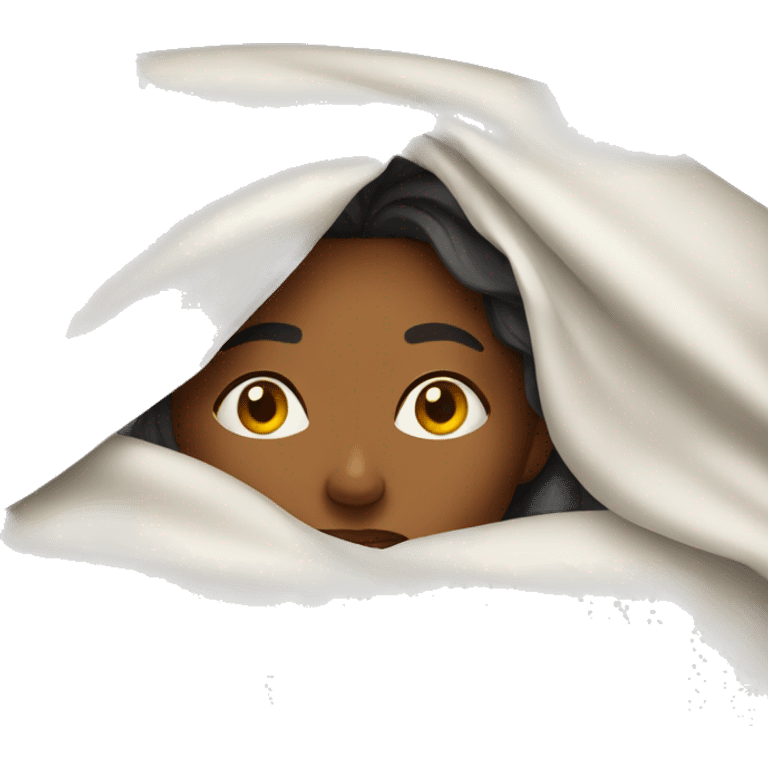 woman under the sheets emoji