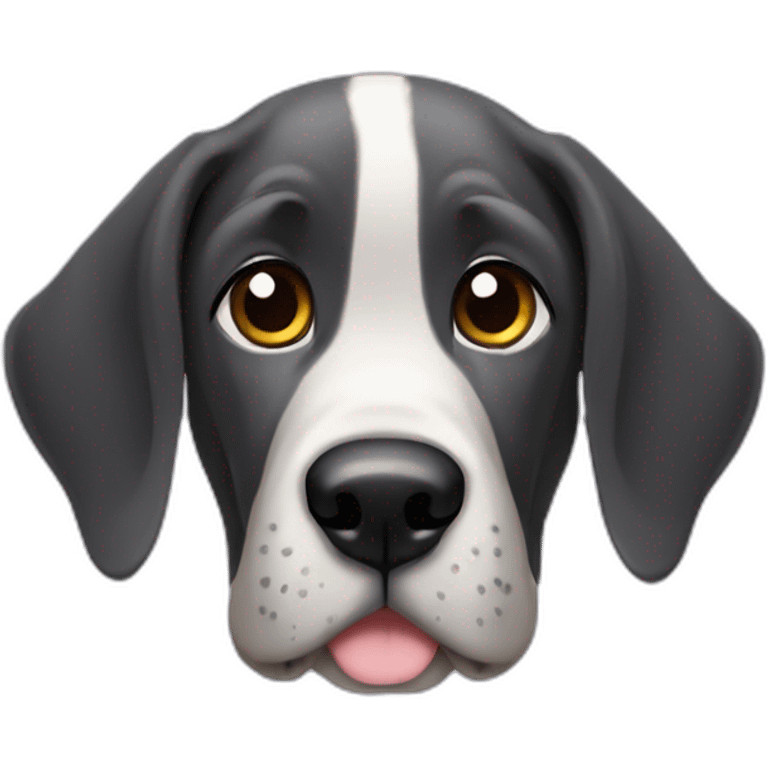 Cute little Great Dane emoji