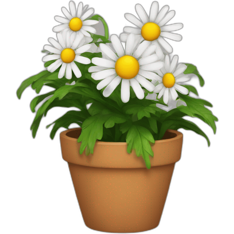 Daisy pot emoji