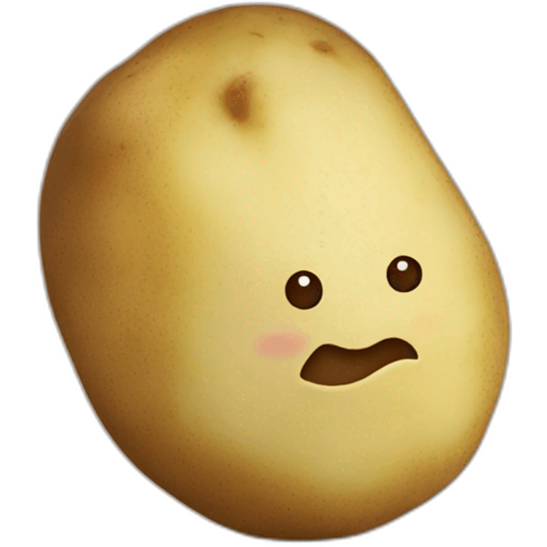 Potato 🤨 emoji