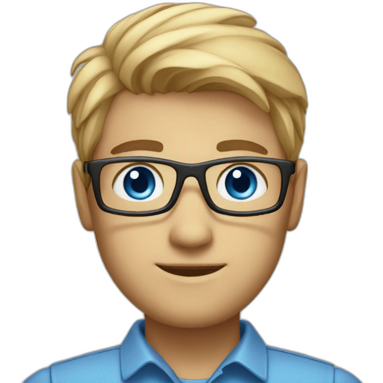 product engineer with blue eyes emoji