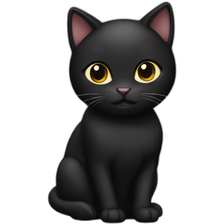 black cat emoji