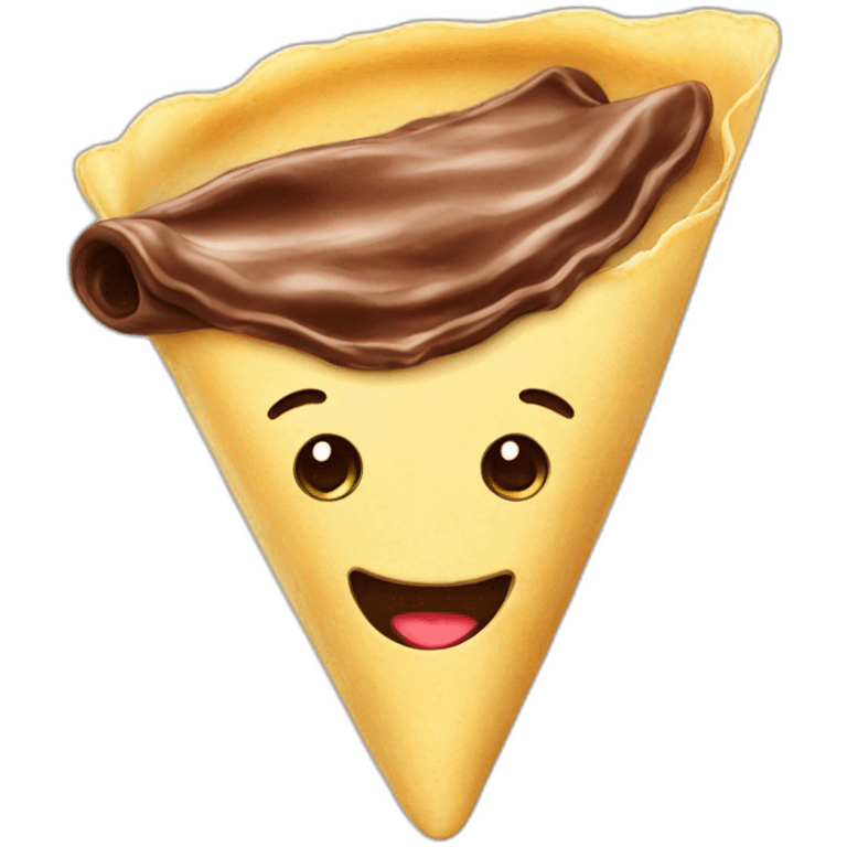 crepe chocolate emoji