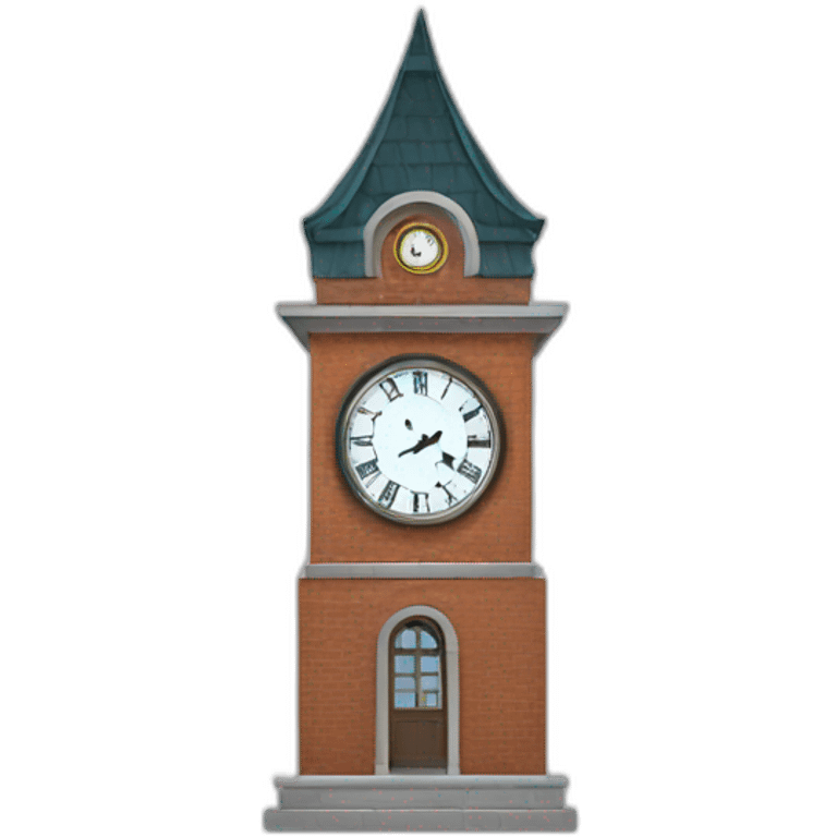 clock tower emoji