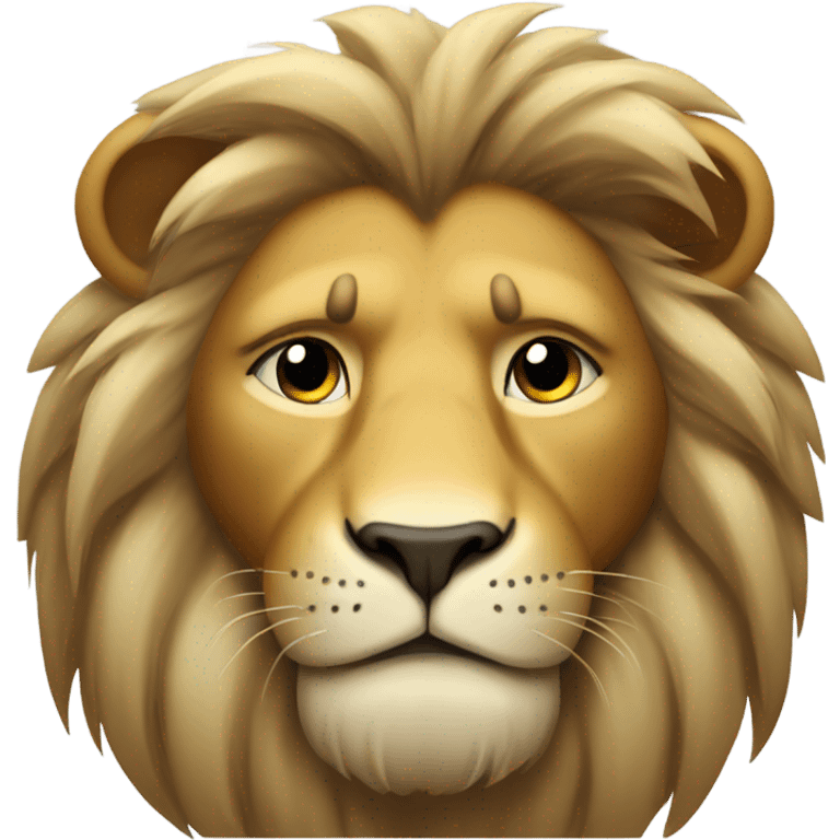 Loser lion emoji