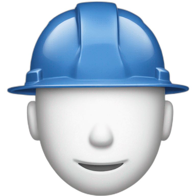 construction white hard hat helmet emoji