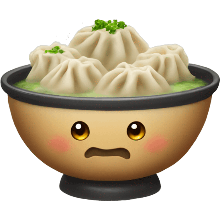 dumpling soup emoji