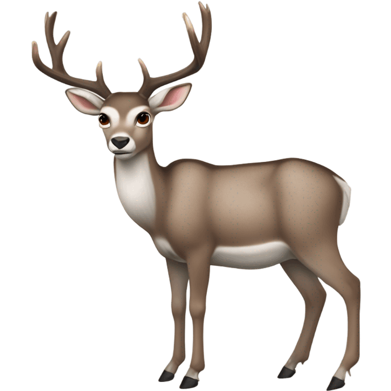 Mule deer emoji