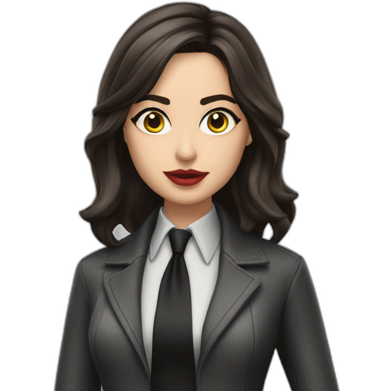 Ana de armas spy costume emoji