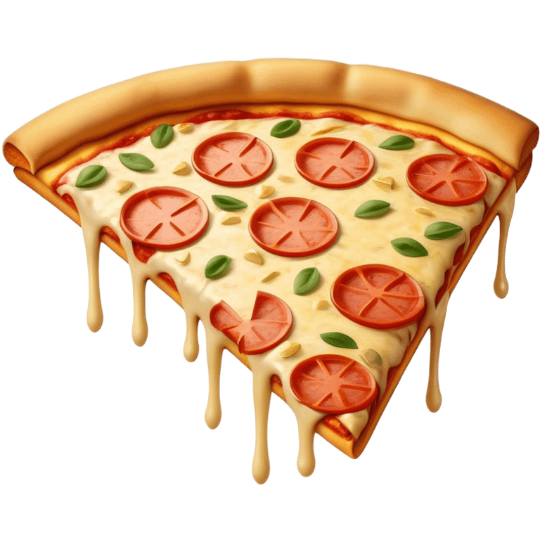 Pizza with gold bars emoji