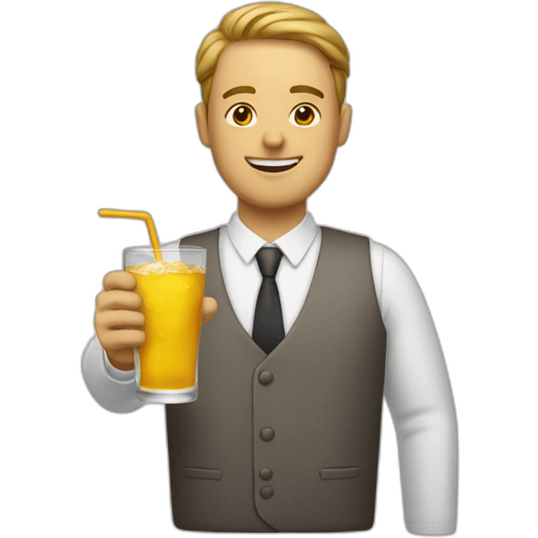 Drink man emoji