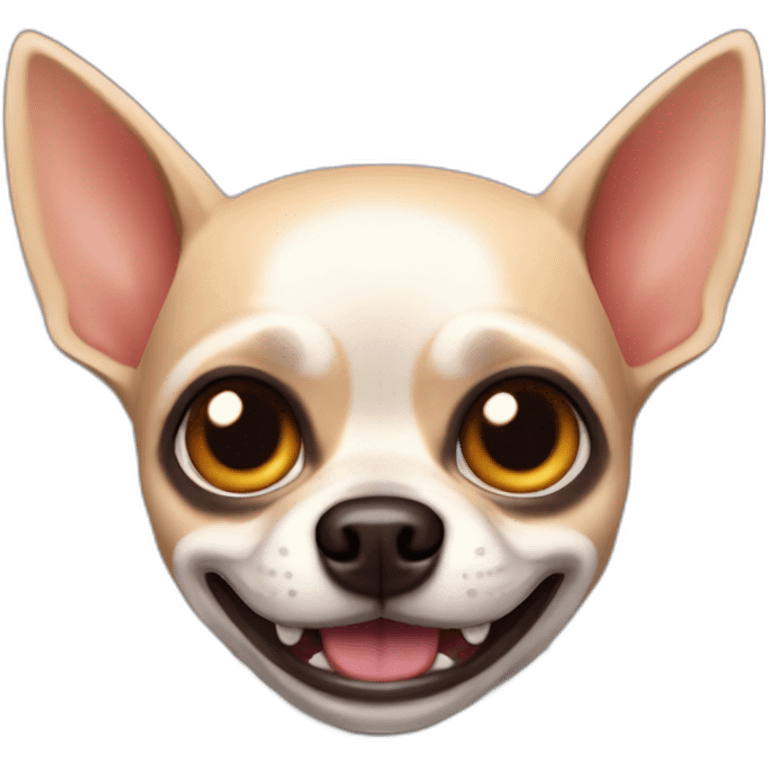 Chihuahua vampiro emoji