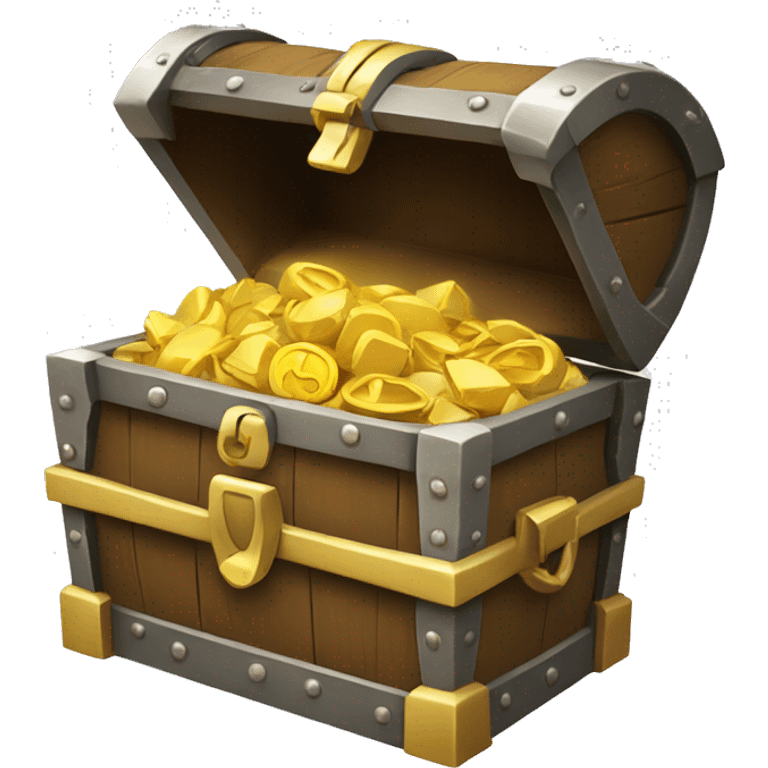 treasure chest emojs getting out of it emoji