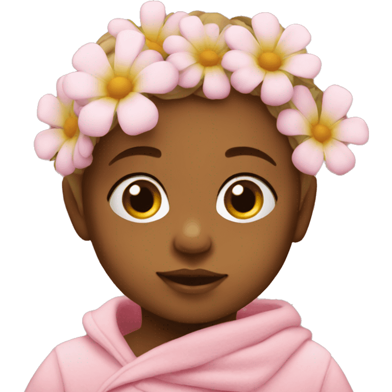 Baby flowers  emoji