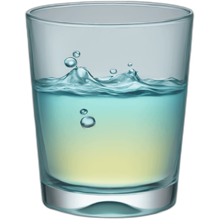 Verre d’eau emoji