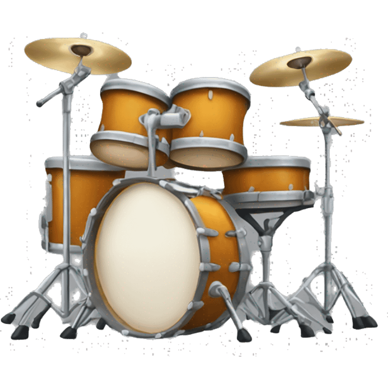 Classic rock Drum kit emoji