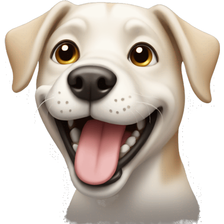 dog happy emoji