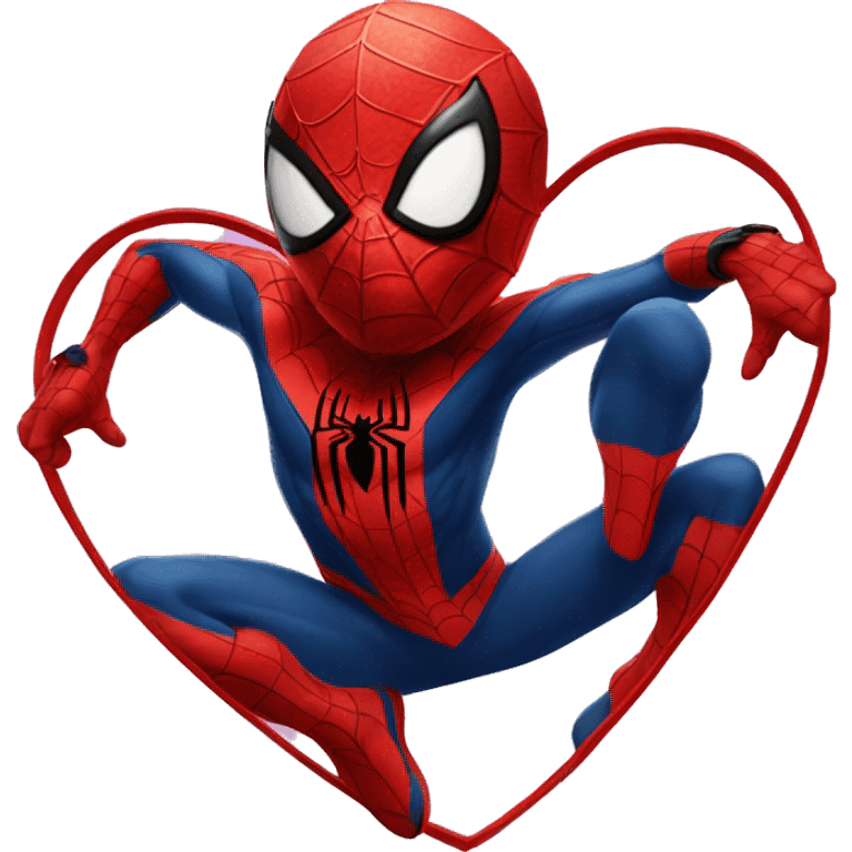 spider-man heart emoji