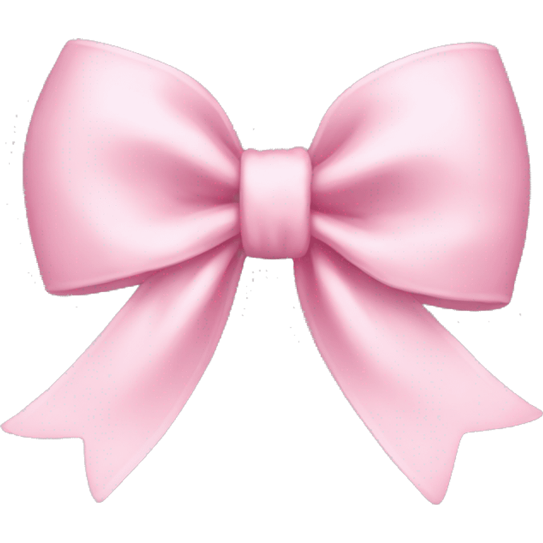 baby pink bow emoji