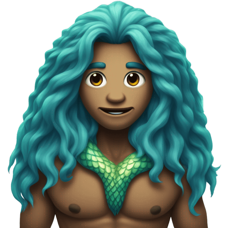 Sasquatch mermaid  emoji