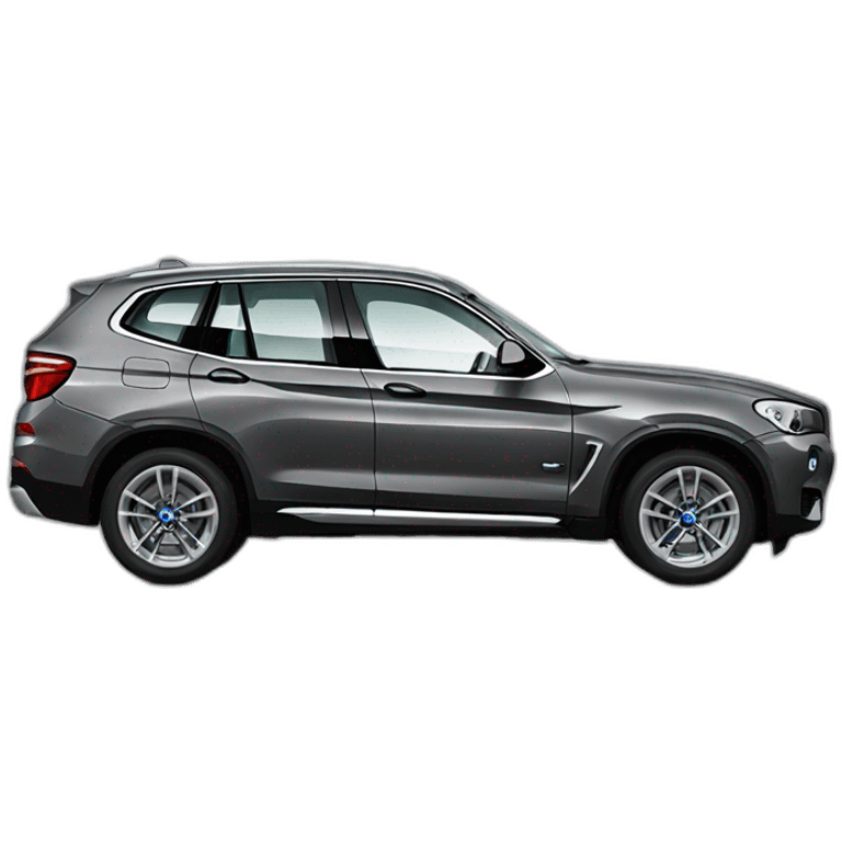 Grey BMW x3 emoji