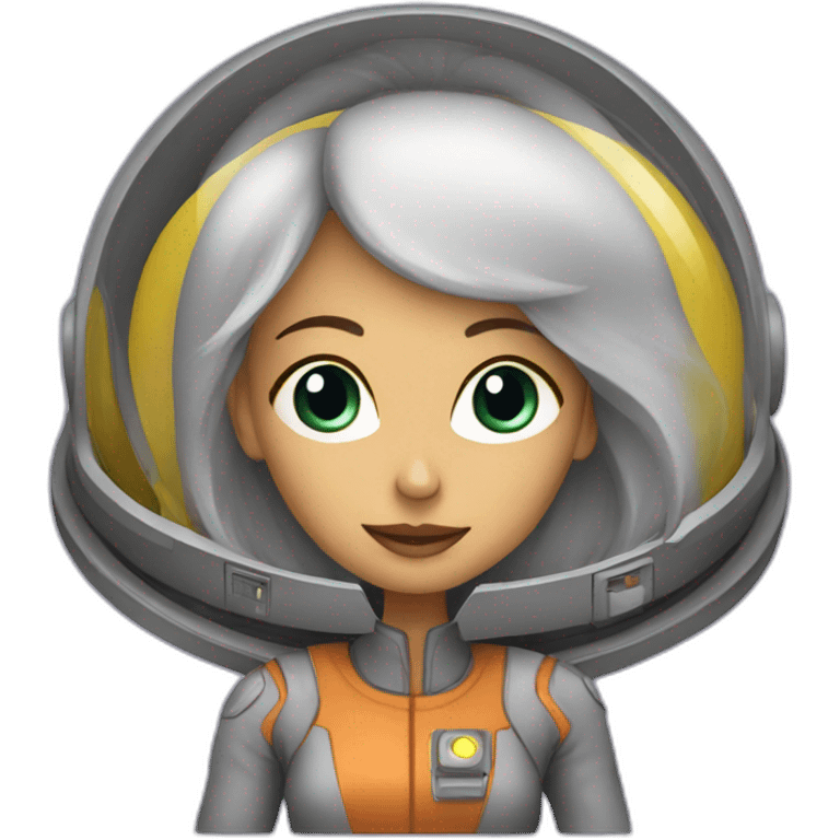 wife on a spaceship emoji