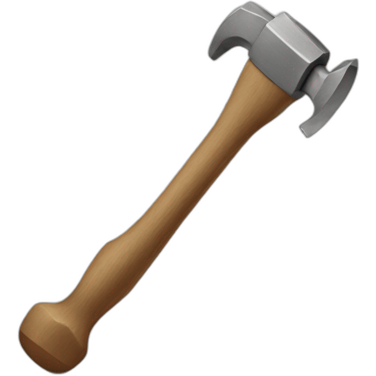 Hammer eating screw emoji