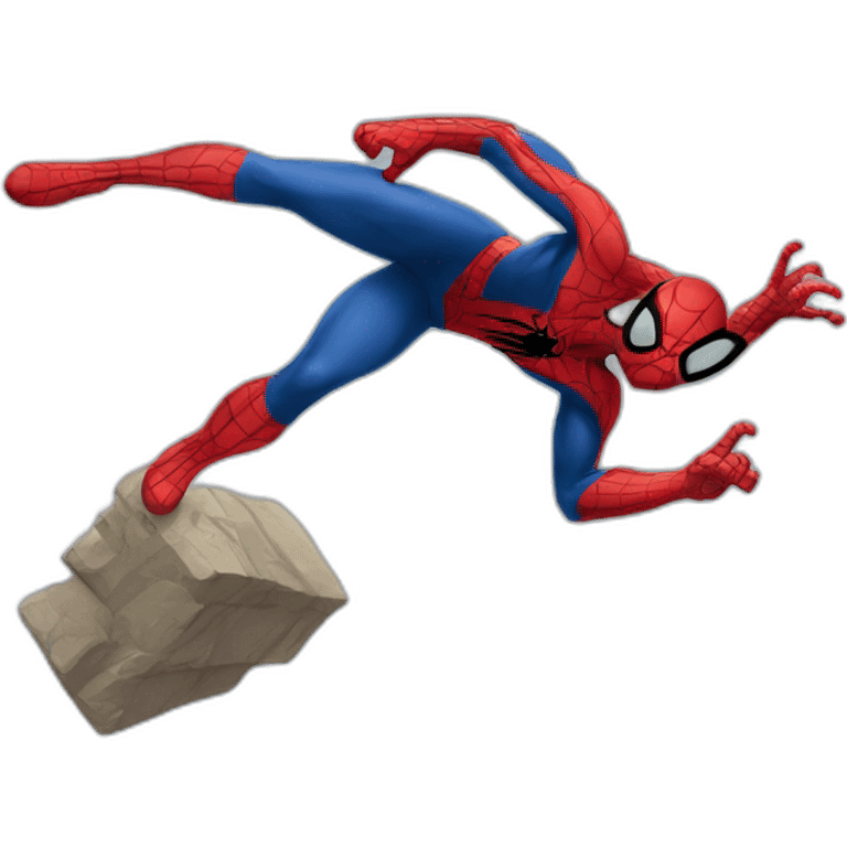 Spider-man doing spider stuff emoji