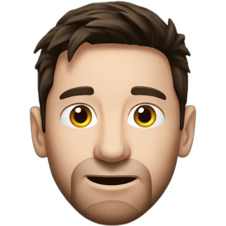 messi face emoji