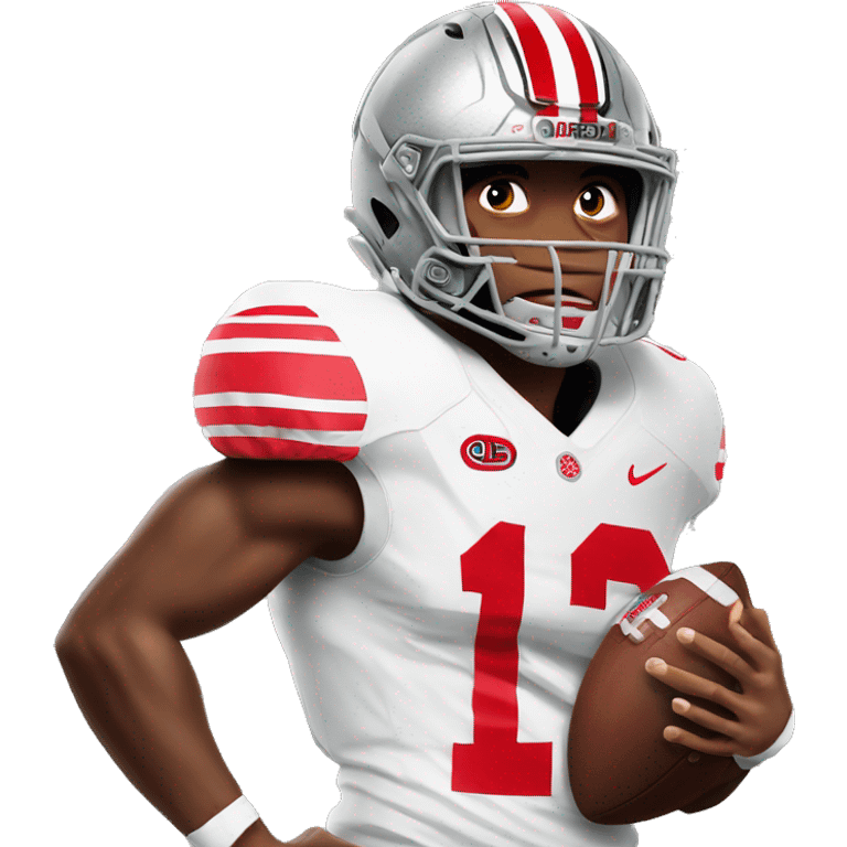 Ohio state football player emoji