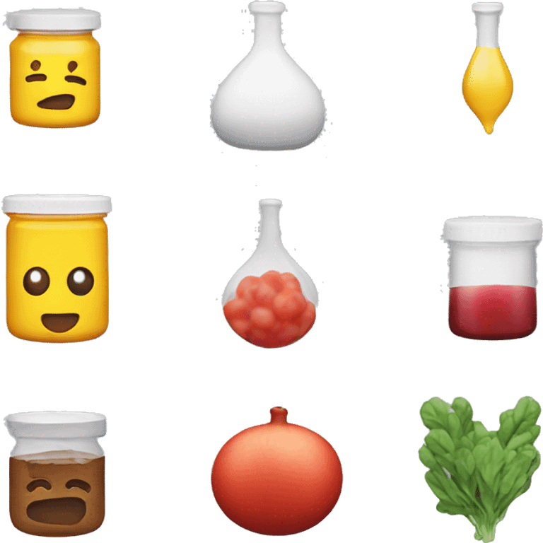 Food additive chemical emoji