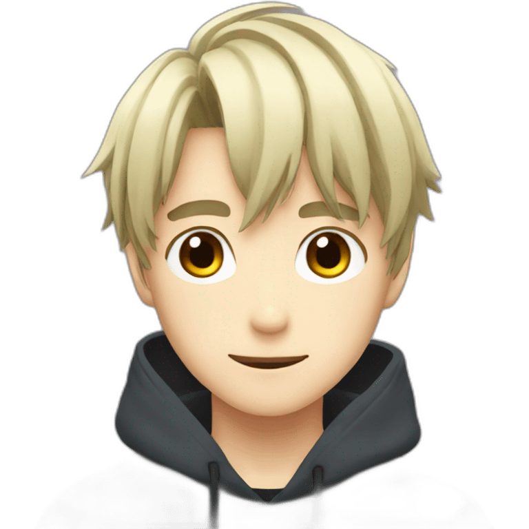 Anime guy emoji