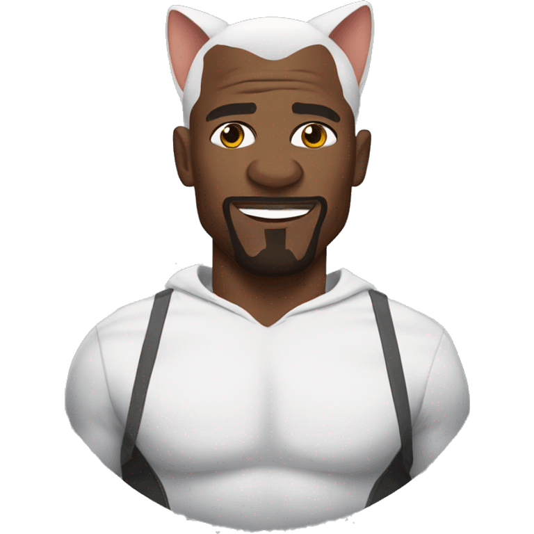 Terry crews in cat costume emoji